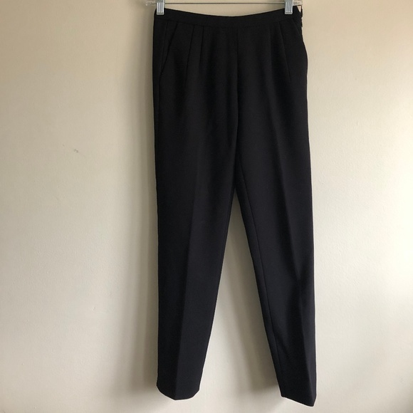 J Crew Black black trousers size 000 - Picture 5 of 8